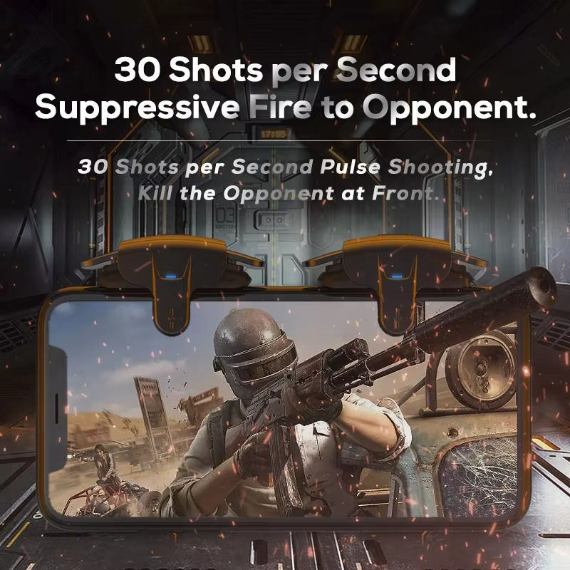 automatic shooting trigger for mobile gaming
